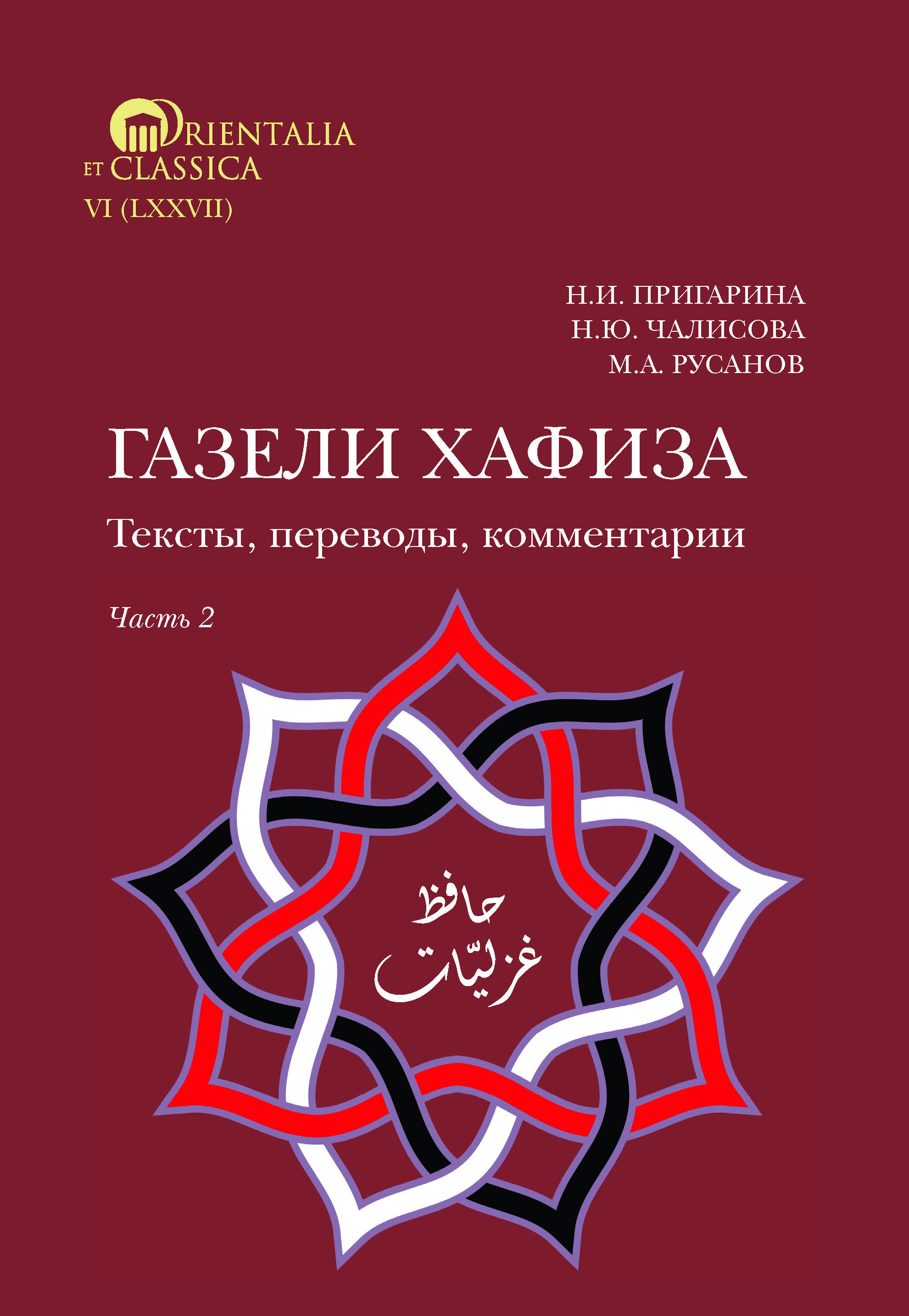 Газели Хафиза: тексты, переводы, комментарии